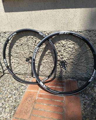 RUOTE BICI DA CORSA MICHE NEON