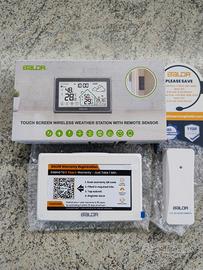 Stazione Meteo LCD touch con Sensore Esterno