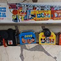 TRENINO IN LATTA VINTAGE WESTERN EXPRESS A CARICA 