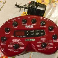Effetti per chitarraLine6 POD 2.0/footcontrol/cavi