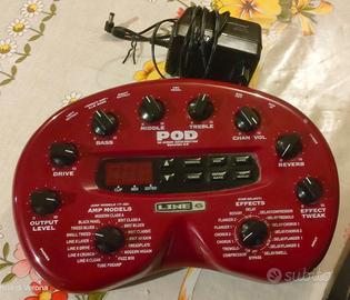 Effetti per chitarraLine6 POD 2.0/footcontrol/cavi