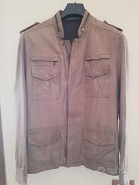 Giubbetto Gold Case uomo in pelle tg . 50