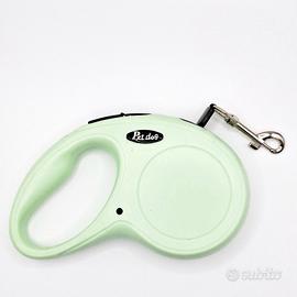 Guinzaglio avvolgibile cane 5 m verde menta