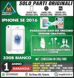 Iphone se 2016 32gb bianco - totalmente originale