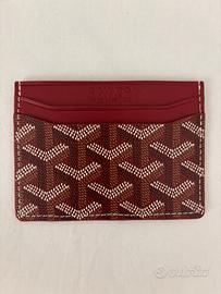 Portacarte goyard bordeaux