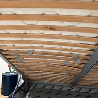 Letto matrimoniale contenitore flou