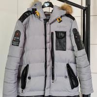 Giubbotto Geographical Norway uomo nero/grigio – S