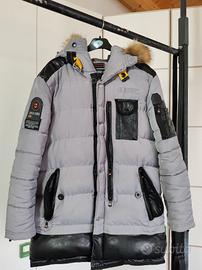 Giubbotto Geographical Norway uomo nero/grigio – S