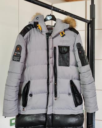 Giubbotto Geographical Norway uomo nero/grigio – S