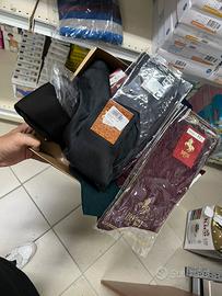 Stoc 210 calze da uomo lunghe marche italiane