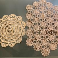 Centrini all'uncinetto varie forme e misure