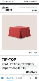 Pouf / Letto