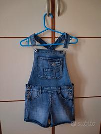 salopette in jeans