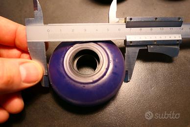 8 Ruote 70mm Kryptonics Rollerblade Lightning 1998