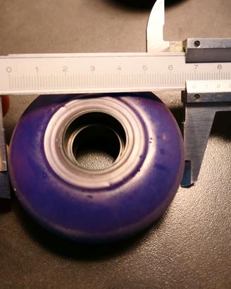 8 Ruote 70mm Kryptonics Rollerblade Lightning 1998