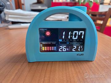 sveglia digitale con previsione meteo