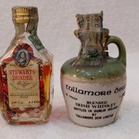 2 Mignon whisky Stewarts Dundee de luxe Tullamore 