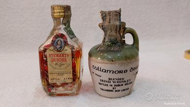 2 Mignon whisky Stewarts Dundee de luxe Tullamore 