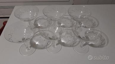 coppe champagne cristallo 