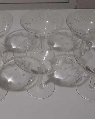 coppe champagne cristallo 