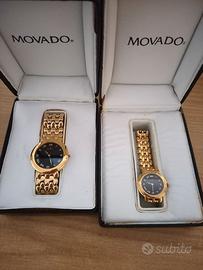 Coppia orologi MOVADO 1990
