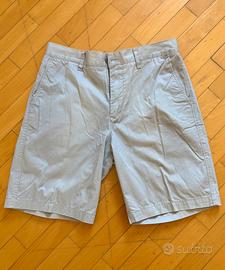 Bermuda grigio chiaro in cotone - Lacoste