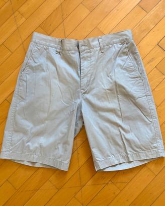 Bermuda grigio chiaro in cotone - Lacoste