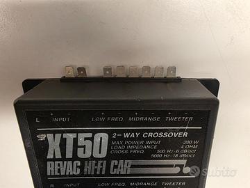 Crossover Audio da auto Revac XT50
