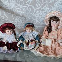  Bambole porcellana Capodimonte fatte a mano