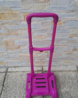 Carrellino porta zaino Bambina