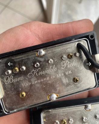 Pick-up per chitarra bare knuckle nail bomb