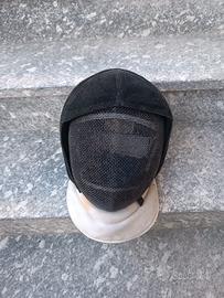 Maschera scherma con copri maschera 