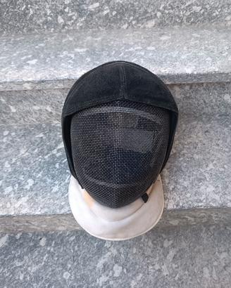 Maschera scherma con copri maschera 