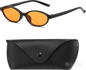 Occhiali da Sole da Donna, Ovali Anni 90 Retro Occ