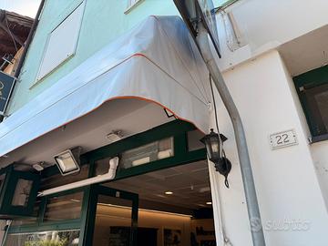 Tenda capotina pvc