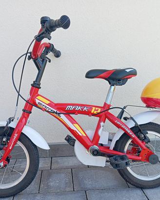 Bici con rotelle 