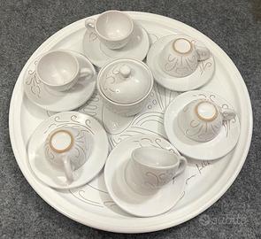 Ceramica d arte Franco Scansellato servizio caffe