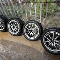 CERCHI 17 ORIGINALI MERCEDES CON GOMME SEMINUOVE