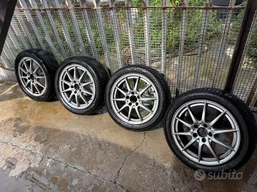 CERCHI 17 ORIGINALI MERCEDES CON GOMME SEMINUOVE