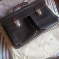 Borsa in pelle SPALDING classica ufficio