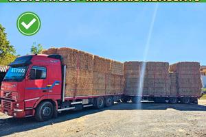 Camion pianale Volvo FH12.380 + rimorchio pianale