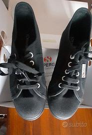 sneaker superga black 38