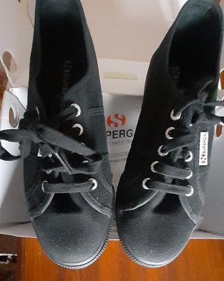 sneaker superga black 38