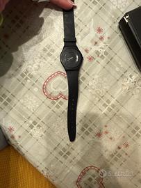 Swatch skin nero orologio