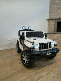 Jeep Wrangler elettrica per bambini