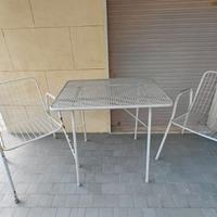 Set tavolo + sedie da esterni