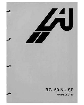 Catalogo ricambi in PDF per Aprilia RC 50 N SP ann
