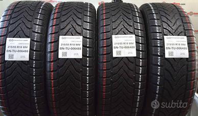 4 Pneumatici 215/55 R18 Lassa Competus Winter2