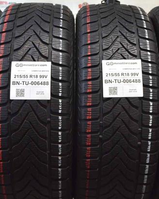 4 Pneumatici 215/55 R18 Lassa Competus Winter2