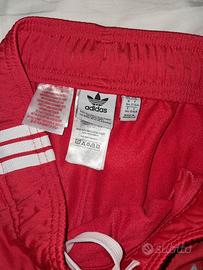tuta adidas rossa